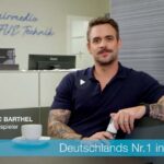 Foto von dem Schauspieler Marc Barthel aus dem HAIRMEDIC TV-Spot